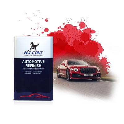 la capa baja automotriz del color sólido 1K pinta la pintura de plata blanca brillante fina del coche