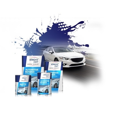Rojo Marrón Plata 1K Pintura automotriz Laca de alto brillo para automóviles