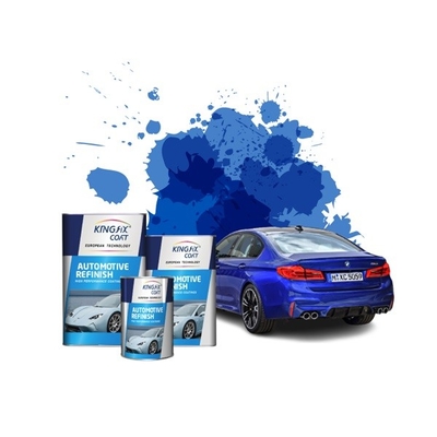 Capa base de color sólido Pintura para automóvil Pintura para automóvil azul verdoso de un componente