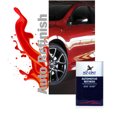 Pintura para automóviles brillante 1L 4L 1K con limpieza más delgada