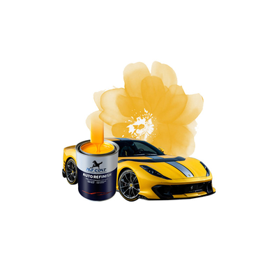 Resistencia a la corrosión Amarillo Primer de acrílico automático Buenas propiedades de llenado y lijado
