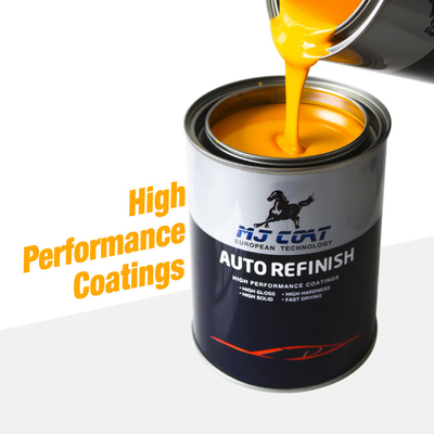Medio ambiente seco Pintura de base de automóviles de secado rápido con características especiales Resistencia a los rayos UV