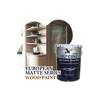 Bajo contenido de COV pintura mat PU de madera lugar fresco y seco nivel de brillo mate para el almacenamiento