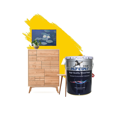 La madera de satén natural NC acabado 1-2 capas 2-4 horas tiempo de secado para las superficies de madera