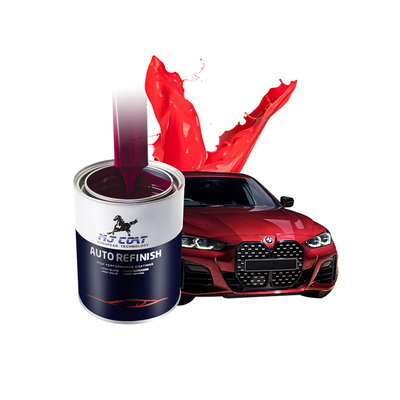 Pintura de la capa superior del automóvil a base de agua con 4-6 horas de tiempo de recubrimiento y limpieza con desengrasante