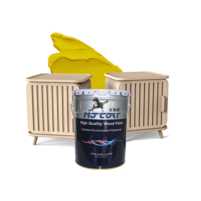 Pintura de madera PU impermeable para una aplicación fácil con poco olor
