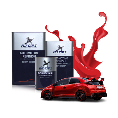 Estándar superior automotriz quemado de acrílico de la pintura de la capa de la perla negra anaranjada seco
