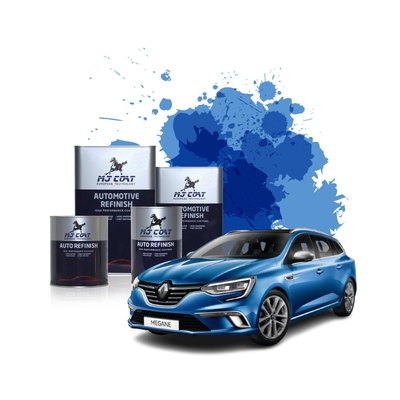 La capa baja automotriz del SGS pinta la pintura blanca metálica anaranjada iridiscente del coche