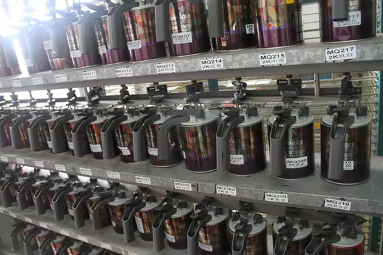 Máquina mezcladora de pintura automática para accesorios de pintura de automóviles ISO9001