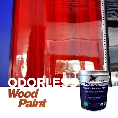 Capa transparente del top del color sólido de Matt Glossy Wood Paint NC para los muebles