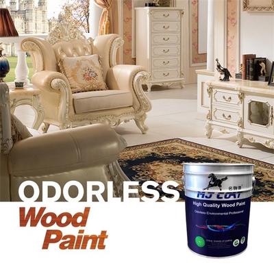 Capa transparente del top del color sólido de Matt Glossy Wood Paint NC para los muebles