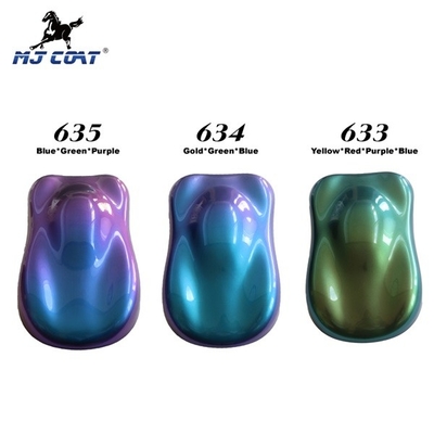 El alto coche de Colorshift del lustre de la corrosión anti pinta el pigmento automotriz de acrílico del cambio del color