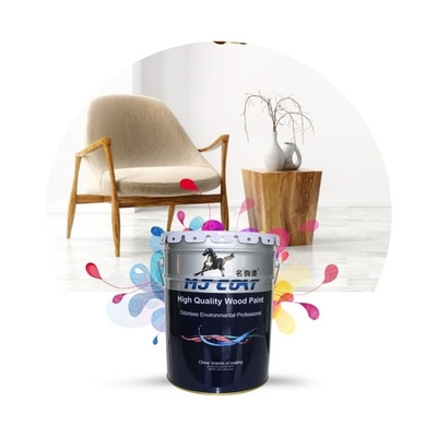 Pintura para madera de PU 2K de alto contenido de sólidos