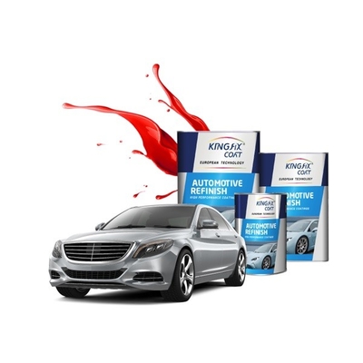 Pintura de laca automotriz de capa base de plata 1K Pintura de laca visual superior para automóviles