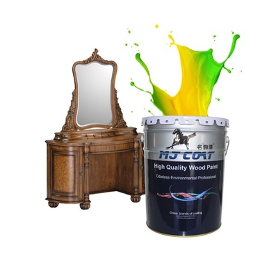 Pintura de laca de PU resistente a los arañazos ambiental para madera