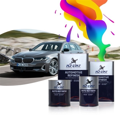 Pintura de laca automotriz de capa base de plata 1K Pintura de laca visual superior para automóviles
