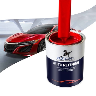 Pintura de laca automotriz de capa base de plata 1K Pintura de laca visual superior para automóviles
