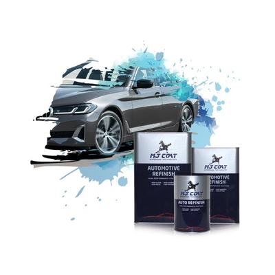 Pintura de acabado automotriz resistente al agua de masilla de reparación de carrocería de secado rápido gris
