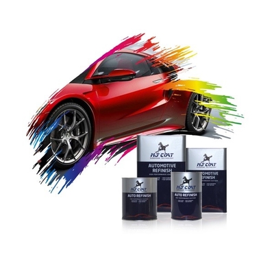 Pintura automotriz acrílica 2K con endurecedor