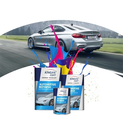 ISO9001 impermeable 1K pintura automotriz Crystal Golden Pearl Auto Paint