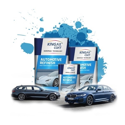 Pintura automotriz 1K plata dorada