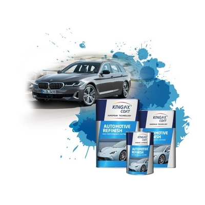 Superfine Bright Silver Auto Base Coat Pintura de alta nivelación 1K Basecoat Car Paint
