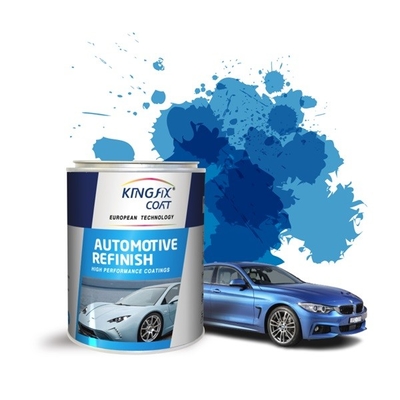 Capa base de color sólido Pintura para automóvil Pintura para automóvil azul verdoso de un componente