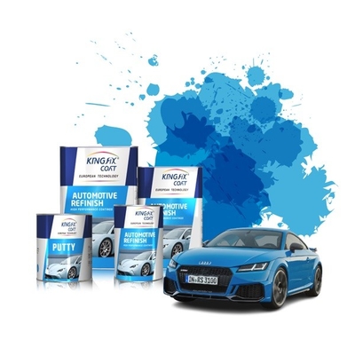 Pintura de coche resistente a los arañazos UV Reacabado 1K Auto Pearl Paint