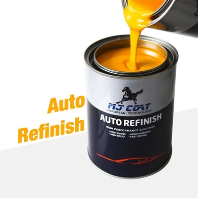 Pintura auto de secado rápido 1K 2K Reacabado Pintura de reacabado de automóviles de alta adherencia