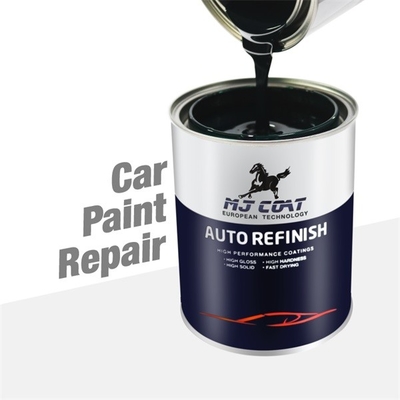 Pintura de repintado automático de color sólido 1K Pintura de repintado de coche de alta adherencia