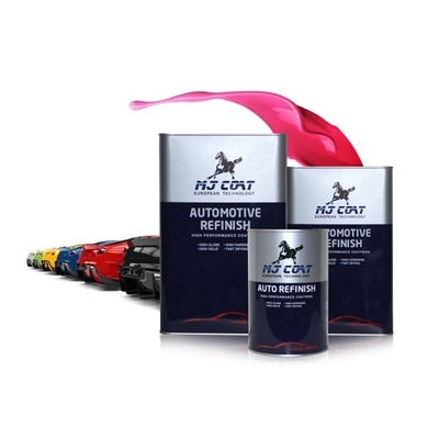 Reacabado de pintura de coche de color brillante 1k Buena nivelación Alta plenitud