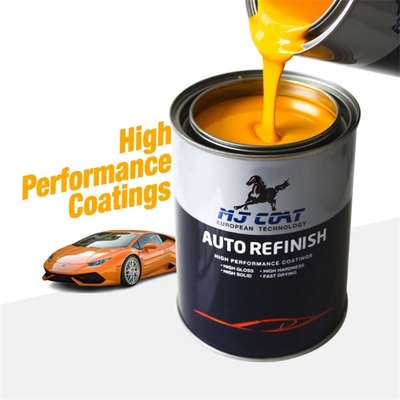 Reacabado de pintura de coche de color brillante 1k Buena nivelación Alta plenitud
