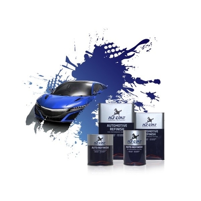 Pintura de epoxy roja amarilla azul del coche de la máquina de alisar o cepillar automotriz de la cartilla del SGS