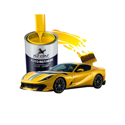 espray negro blanco del color del coche de la capa 2K lustre superior automotriz de la pintura del alto