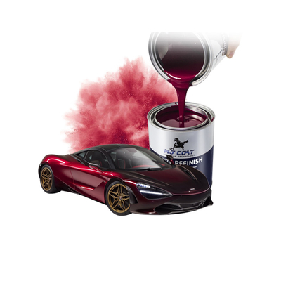 Con tiempo de secado rápido pintura de capa superior de automóviles para un recubrimiento fácil