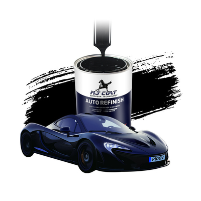 La capa baja automotriz negra pinta resistente a la pintada crea no la superficie del resbalón