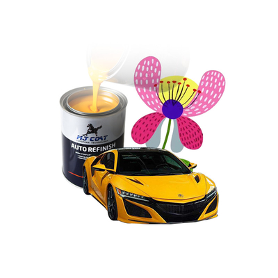 Pintura superior automotriz de la capa del alto lustre con menos contenido del VOC que más los sólidos contentan