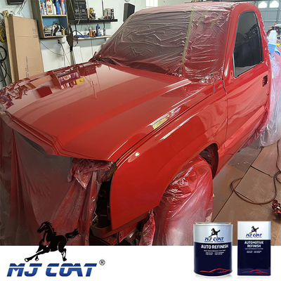 Pintura de capa base automotriz de alto flujo y nivelación 1L 4L
