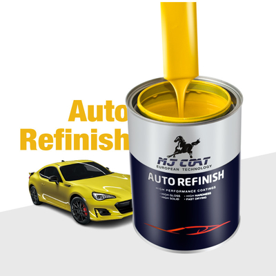 Velocidad de secado rápida pintura de base de automóviles brillante bajo contenido de COV