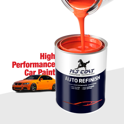 Tamaño del contenedor 1L 4L Pintura de base automotriz de secado rápido con acabado brillante