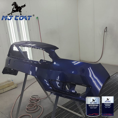 Velocidad de secado rápida pintura de base de automóviles brillante bajo contenido de COV