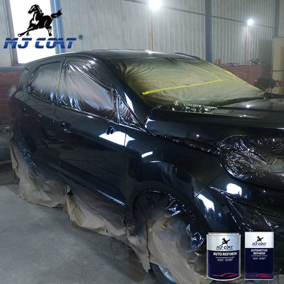 Tamaño del contenedor 1L 4L Pintura de base automotriz de secado rápido con acabado brillante