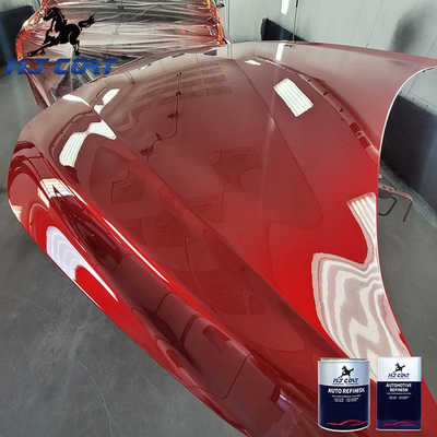 Tiempo de secado de la pintura de la capa de base del automóvil Brillante 8 horas Resistencia a los rayos UV