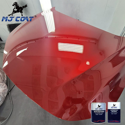 Pintura de revestimiento superior para automóviles de color blanco 50G/L Tiempo de recubrimiento 4-6 horas