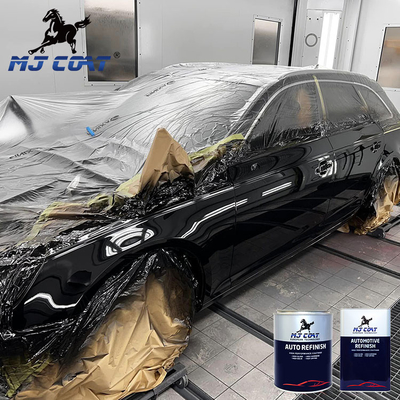 Pintura de capa superior de automóviles a base de agua acabado brillante blanco