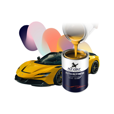 Pintura de automóviles de larga duración a base de agua con protección superior 2-3 capas