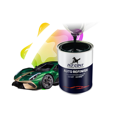50G/L Pintura de automoción de capa superior de alta brillo Brillo blanco de la pintura del coche