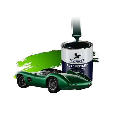 1L Eficiente reparación de pintura de automóviles con limpieza de color verde más delgado
