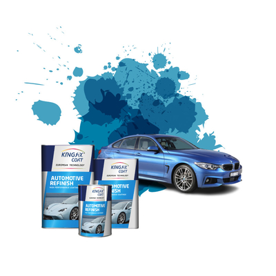 2K pintura de acabado de automóviles con tiempo de secado 2-3 horas 400-500 pies cuadrados por galón de cobertura