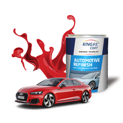 Más del 40% de contenido sólido de pintura de capa superior de automóviles acabado brillante
